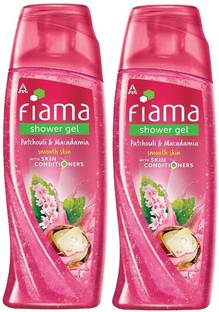 FIAMA Patchouli & Macadamia Shower Gel Each 250ml Pack of 2