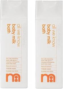 Mothercare All We Know Baby Milk Bath - 300 ml X 2