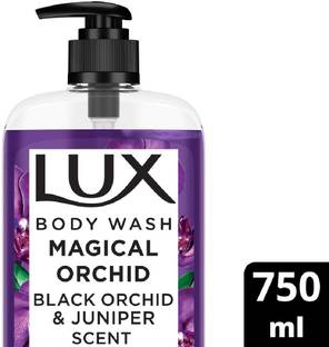 LUX Body Wash, XL Pump, Fragrant Skin Black Orchid Scent & Juniper Oil