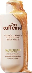mCaffeine 1% Salicylic Acid Exfoliating Body Wash | Reduces Body Acne | For Men & Women