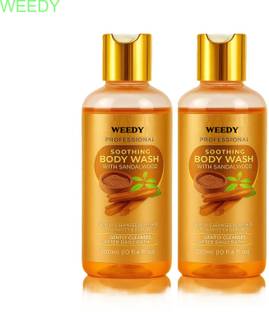 WEEDY Sandalwood & Neem Body Wash Set | 2 Bottles