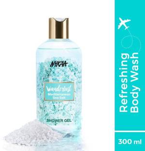 NYKAA Wanderlust Mediterranean Sea Salt Shower Gel 300ml