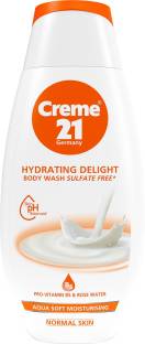 Creme 21 Delight Body Wash | Sulphate Free | With Pro-Vit B5 and Rose Water