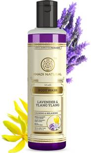 KHADI NATURAL Lavender & Ylang Ylang Body Wash|Dead Skin Removal|Deep Cleansing