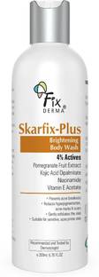 Fixderma Skarfix Plus Brightening Body Wash with 4% Actives with Kojic Acid & Niacinamide