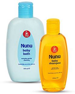 Nunu Baby shampoo and Baby body wash