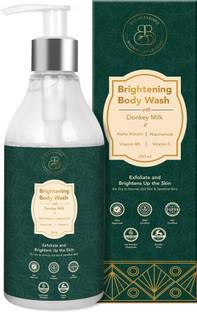 Bio Blessings Donkey milk & Alpha Arbutin Brightening Body Wash | Fragrance Free & Colour Free