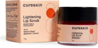 cureskin Lightening Lip Scrub | Brightens & Exfoliates | Lightens & Reduce Tan