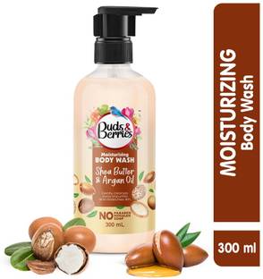 Buds & Berries Moisturising Body Wash with Shea Butter and Argan Oil