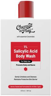 Chemist at Play 1% Salicylic Acid Acne Control Body Wash | Controls Sebum Production