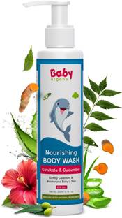 BabyOrgano 100% Ayurvedic Nourishing Baby Body Wash for Kids with Aloevera & Hibiscus
