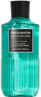 BATH & BODY WORKS FRESHWATER 3-in-1 Hair Face & Body Wash