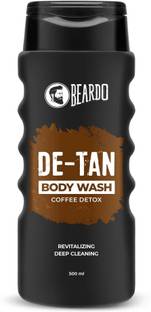 BEARDO De-Tan Body Wash for Men, with Coffee & Aloe Extracts, refreshing Fragrance