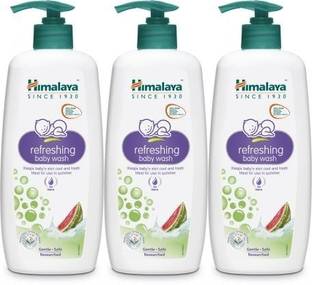 HIMALAYA Refreshing Baby Wash 400ml x Pack 3