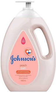JOHNSON'S Baby Peach Bath 1000Ml (IMPORTED)