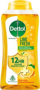Dettol Body Wash and Shower Gel for Women and Men, Lime Fresh -