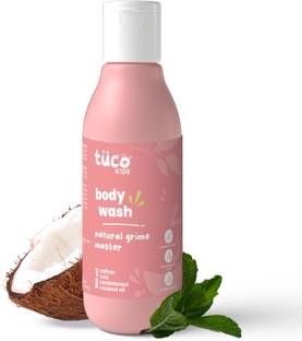 TuCo Intelligent Kids Mild Body Wash with Tulsi & Saffron Tear Free & Hypoallergenic