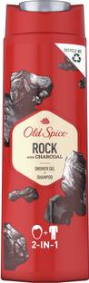 OLD SPICE ROCK REFRESHING 3 IN 1 BODY WASH , SHAMPOO,FACE WASH