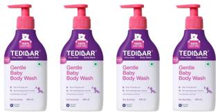 Tedibar Moisturising Baby Body Wash,400ml x Pack of 4