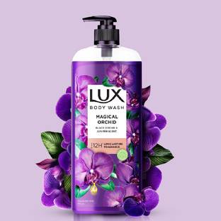 LUX Body Wash, XL Pump, Fragrant Skin Black Orchid Scent & Juniper Oil