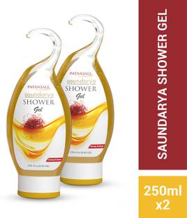 PATANJALI Shower Gel for Tan Removal & Deep cleansing with Honey & Kesar