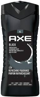 AXE Black 3 In 1 Body, Face & Hair Wash for Men, Long-Lasting Refreshing