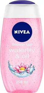 NIVEA Body Wash, Waterlily & Oil Shower Gel (250 ml)