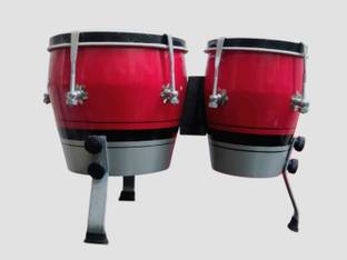 labina Premium Bongo Drum Set | Adjustable Tunning | Stand. Wooden Bongo