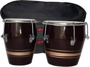 AMROHA ENTERPRISES musical Bongo With Bag Wooden Bongo-54 Wooden Bongo