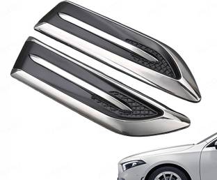 HUUSO Side Fender Trim V-619 Chrome Finish Side Scoop