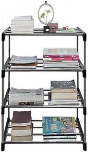 EXPOSURE BOOK SHELF 4 LAYER COLLAPSIBLE Metal Open Book Shelf