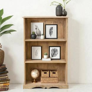 THE ATTIC Solid Wood Close Book Shelf