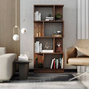Wakefit Eliot Engineered Wood Open Book Shelf