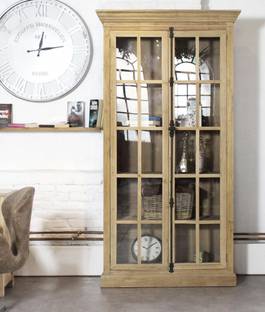 THE ATTIC Solid Wood Close Book Shelf