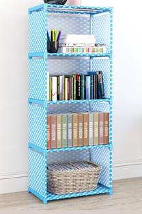DWELLIT Metal Open Book Shelf