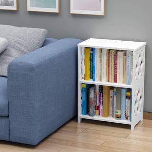 SS ARTS Multi Purpose Storage Rack Shelf Sofa Side Table Engineered Wood Open Book Shelf