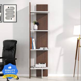 Nilkamal Cliff 4 Tier Engineered Wood Open Book Shelf