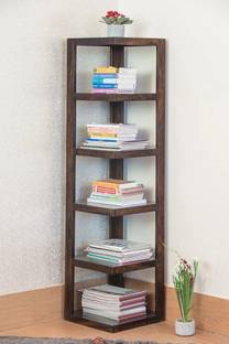 TRUE FURNITURE Rosewood ( Sheehsam ) Solid Wood Open Book Shelf