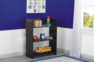 NE Furniture Engineered Wood Bookcase with Set of 3 Shelves,Books Storage Organizer Engineered Wood Open Book Shelf