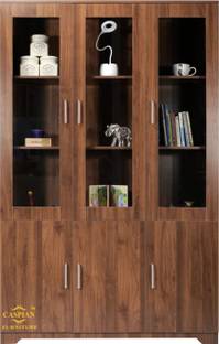 CASPIAN Home Organizer / Kitchen Cabinet / Close Showcase Unit / Book Storage Cabinet Engineered Wood Close Book Shelf