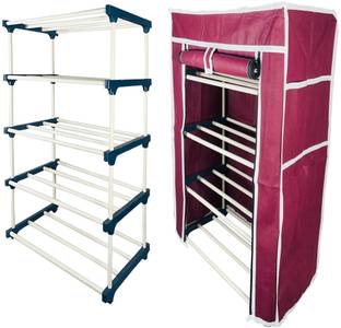 QUARCK Plastic Open Book Shelf