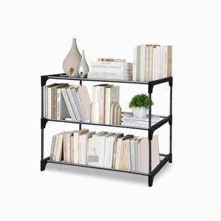 GlowSilk BOOKCASES Metal Open Book Shelf