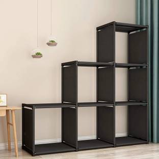 KEWROR Plastic Open Book Shelf