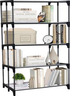 BHIMADA BOOKCASES Metal Open Book Shelf
