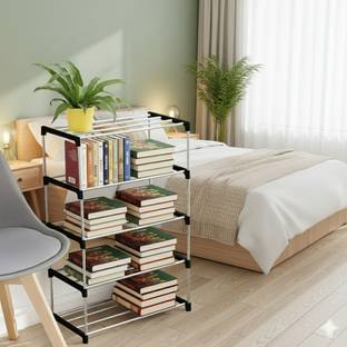 thos Multipurposar Storage rack Metal Open Book Shelf
