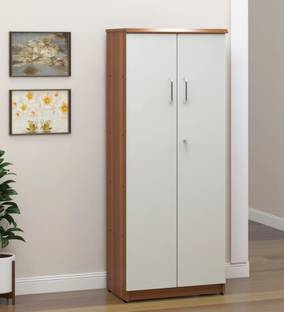 NEUDOT Lexus (Wardrobe / Bookcase ) Engineered Wood Close Book Shelf