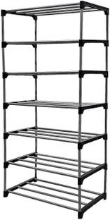 LOTSPEK 7 Layer bookshelf for home office book self rack book stand Plastic Open Book Shelf