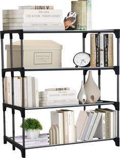 BHIMADA BOOKCASES Metal Open Book Shelf