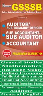 GSSSB Auditor & Accountant Recruitment 2024 (Gujarat Subordinate Services Selection Board) Set of 10 Books