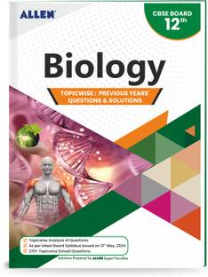 CBSE Biology Topicwise Solved papers from Previous Years for Class 12th